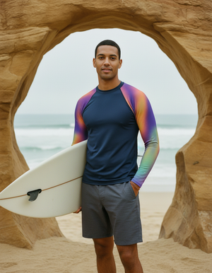 Men's Rhodonite Chroma men's short-sleeve rashguards