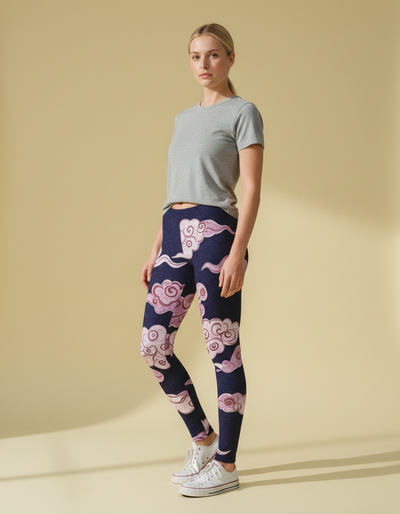 Burnished Lilac Cumulus Leggings leggings