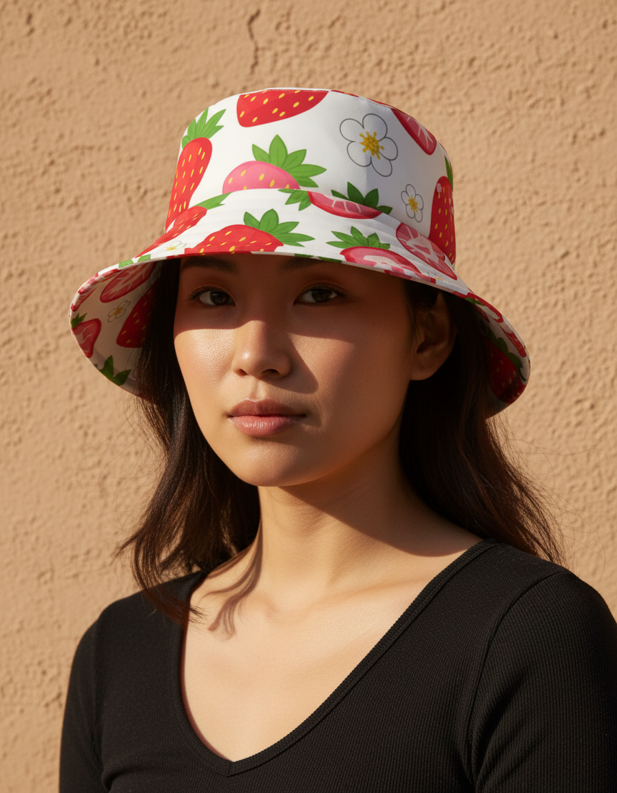 Berry bucket hats
