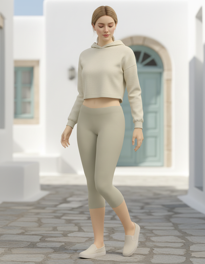 Limestone Capri Leggings capri leggings