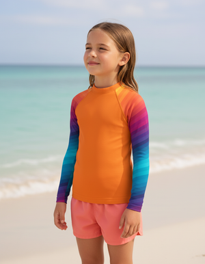 Ripple Rash Guard Kids Rash Guard — Dripper