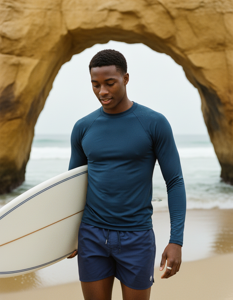 Deep Sea Rash Guard Men's Rashguard — Dripper