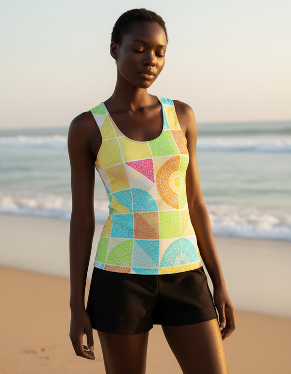 Aura Tank Top Women's Tank Top — Dripper