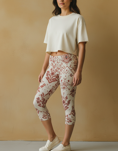 Lava Falls Rangoon Capri Leggings capri leggings