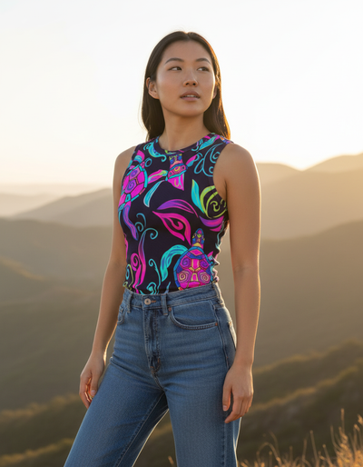 Women's Aqua Tank Top tank top