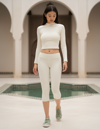 Alabaster Capri Leggings capri leggings