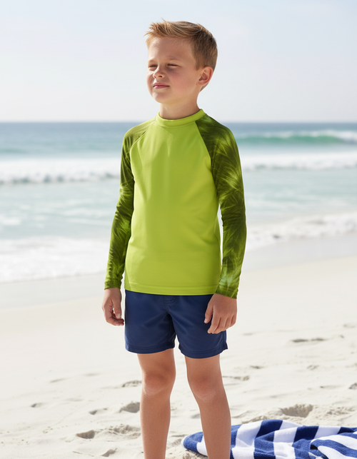 Acacia Glacier Kids Rash Guard Kids Rash Guard — Dripper