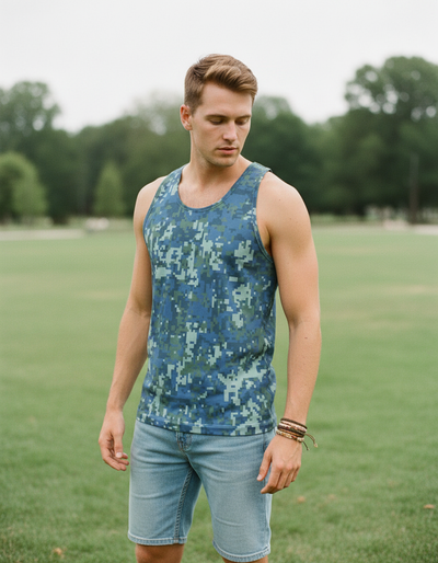 Men's Alexandrite Veil Tank Top tank top