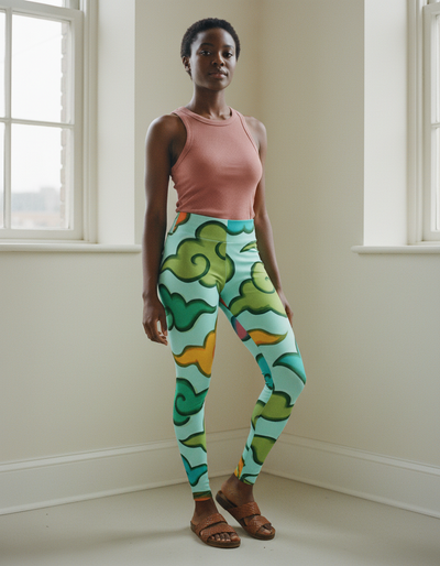 Runway Emerald Nimbus Leggings leggings