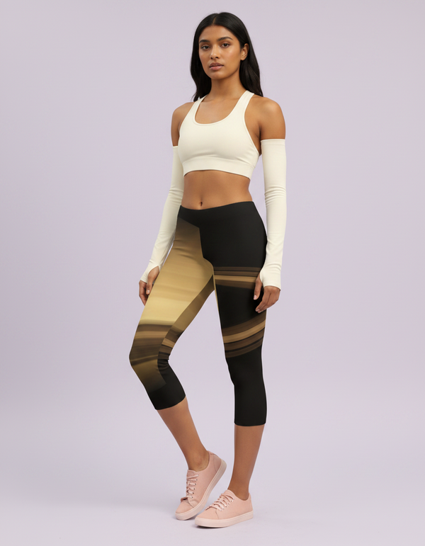 Enceladus Capri Leggings Capri Leggings — Dripper