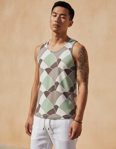 Men's White Onyx Kaze Tank Top tank top