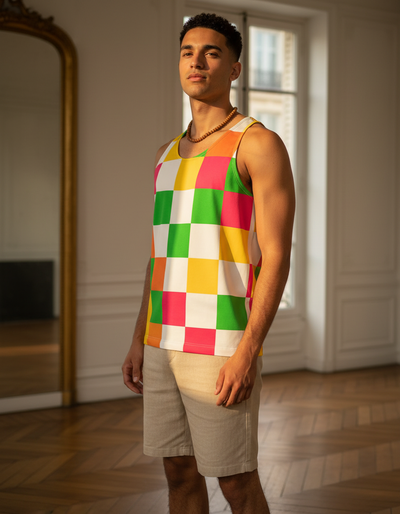 Men's Pixel Tank Top tank top