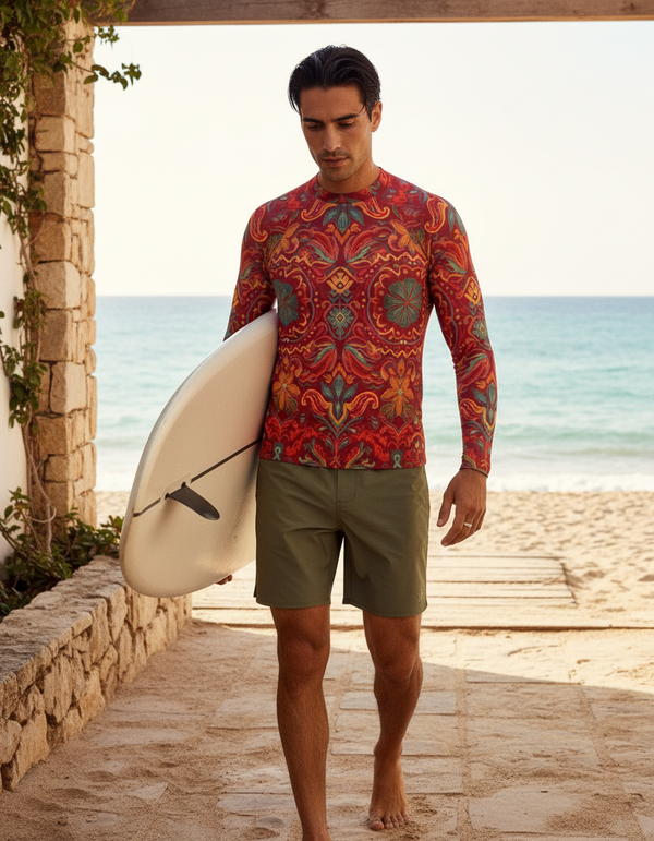 Tonal Rash Guard bikini — Dripper