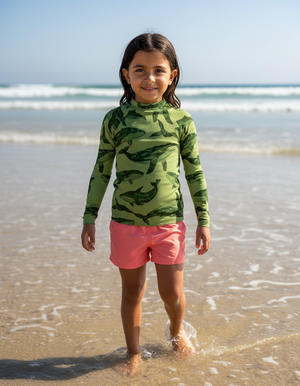 Acacia Breeze Kids Rash Guard Kids Rash Guard — Dripper