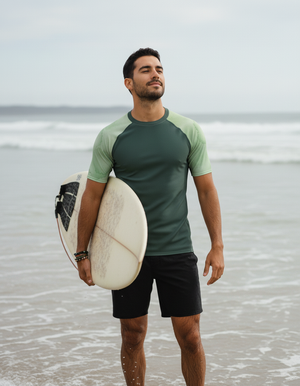 Men's Sycamore Mosaic men's short-sleeve rashguards