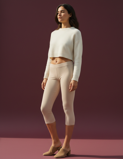 Sand Capri Leggings capri leggings