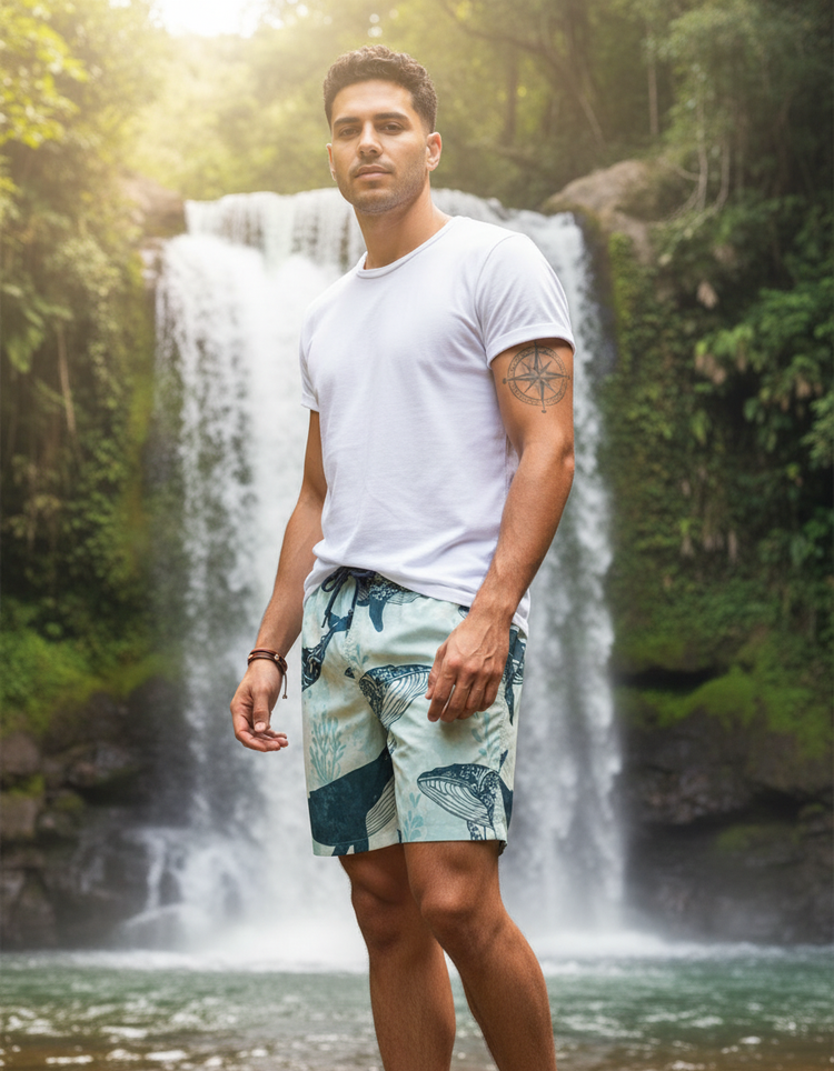 Deep Sea Abyss Swim Trunks