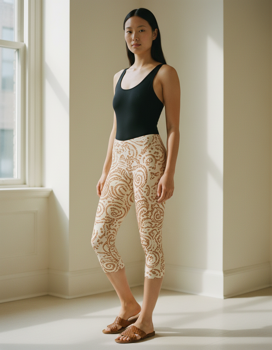 Amber Haze Pavitra capri leggings