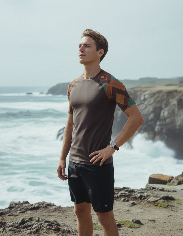 Men's Southwest Diamond Rash Guard