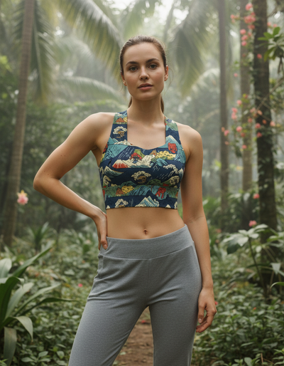 Yamato Longline Sports Bra longline sports bra