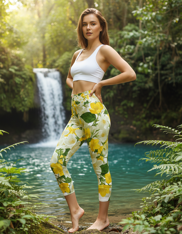 Sahara Capri Yoga Leggings bikini — Dripper