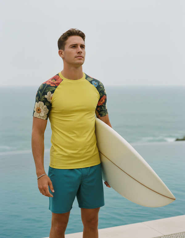 Men's Renoir Garden Palette Rash Guard