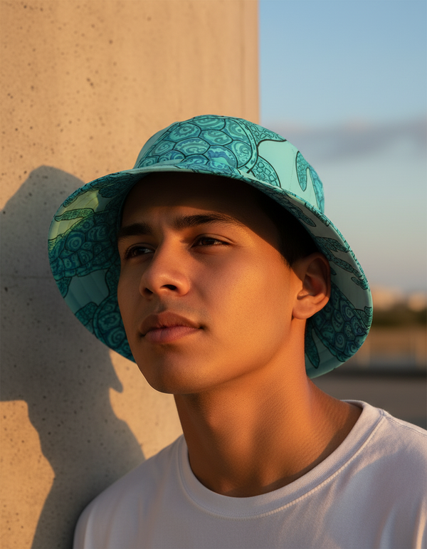 Aqua Bucket Hat bikini — Dripper