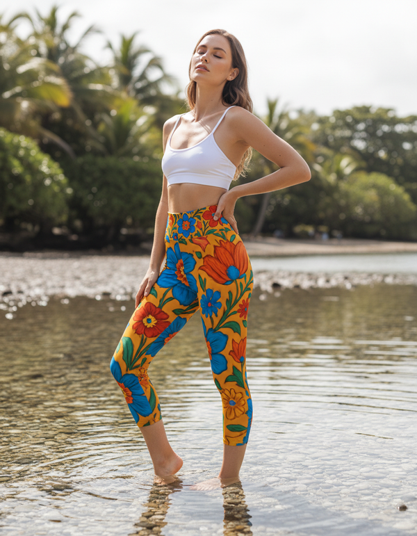 Imperial Capri Yoga Leggings bikini — Dripper