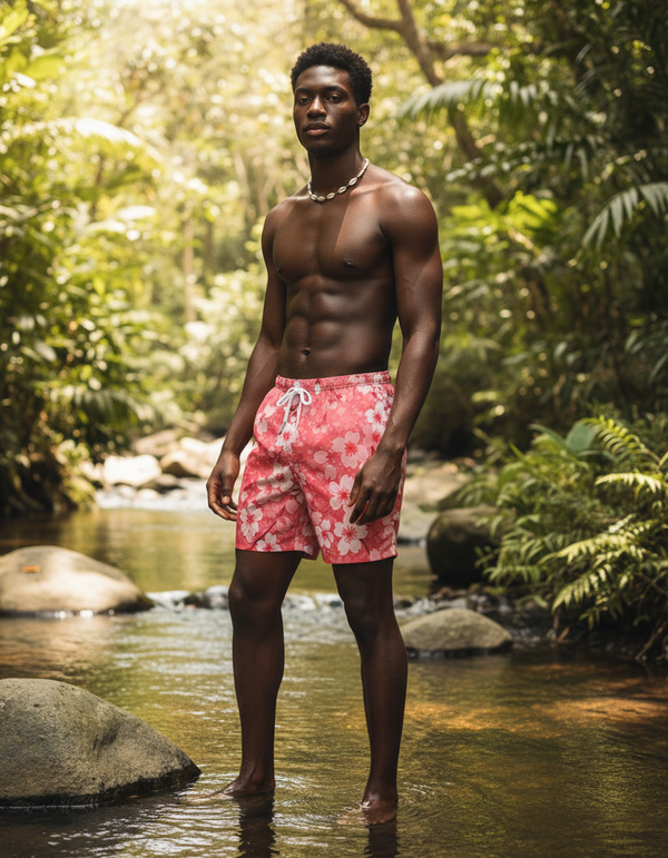 Sakura Collection Swim Trunks swim trunks