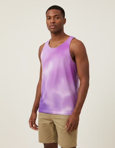 Men's Burnished Lilac Frostbite Tank Top tank top