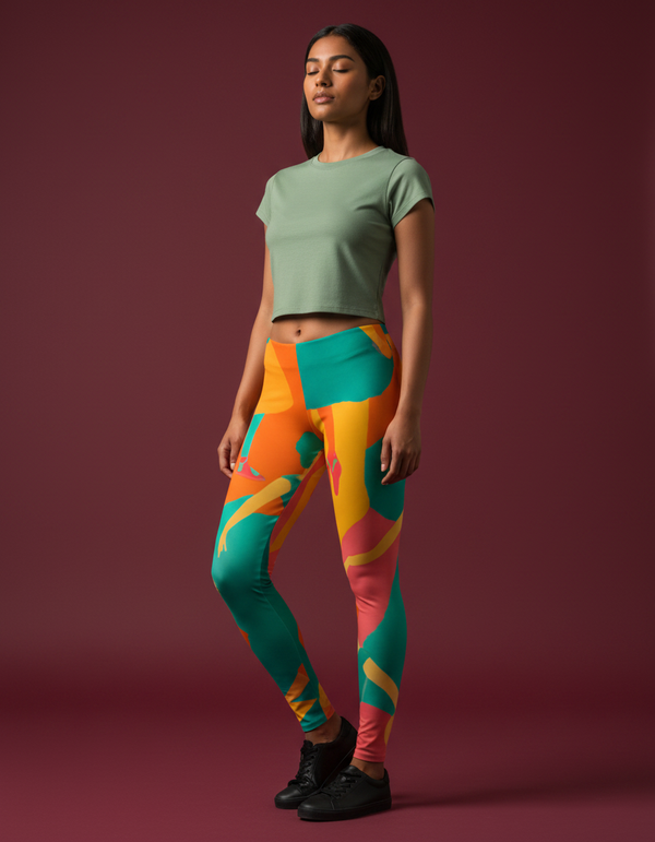 Vibrance Leggings Women's Leggings — Dripper