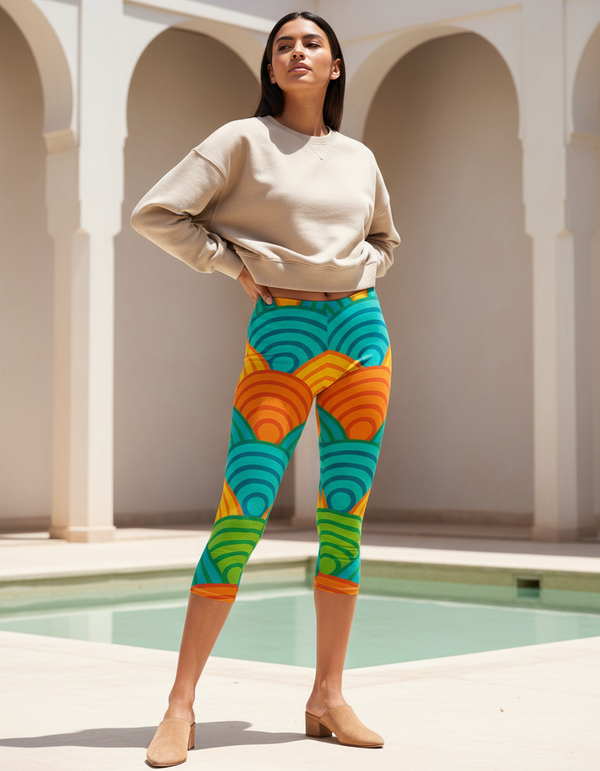 Awari Capri Leggings Capri Leggings — Dripper