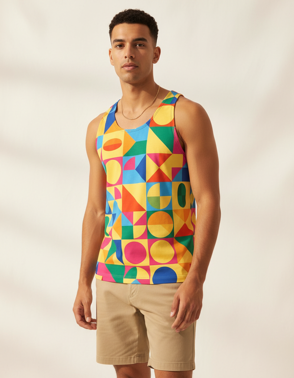 Men's Kandinsky tank tops