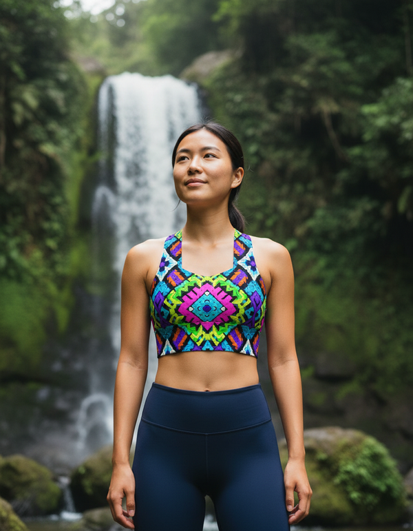 Chakana longline sports bras