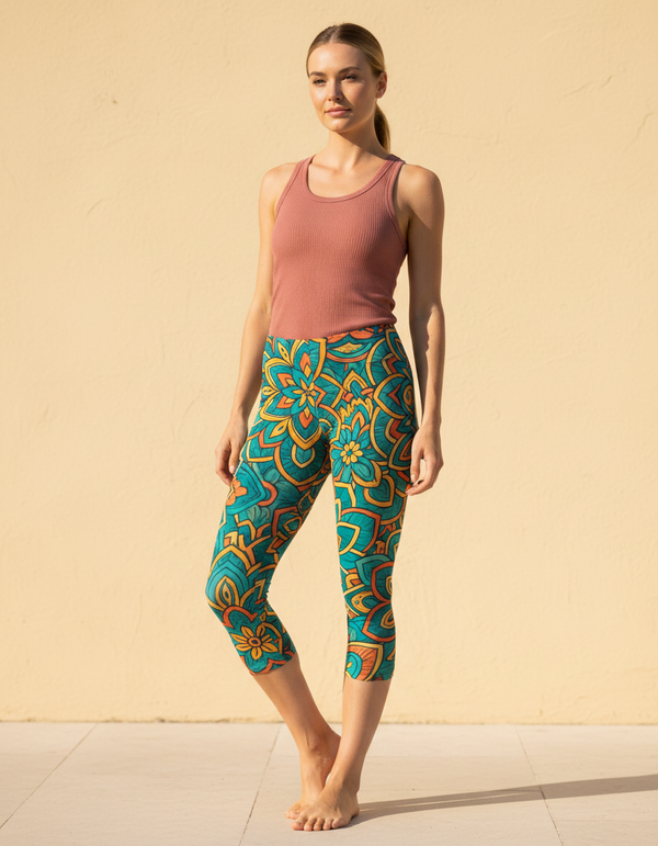 Chakra Capri Leggings bikini — Dripper