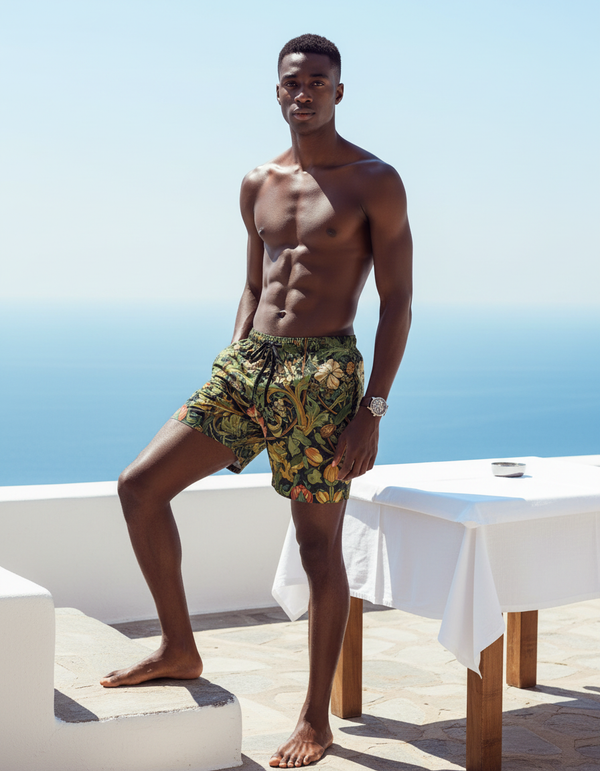Chrysanthemum Swim Trunks