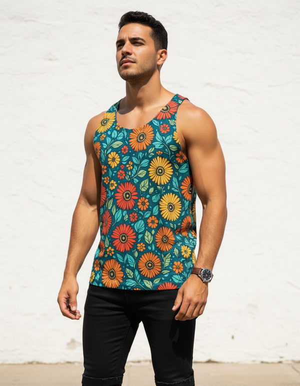 Radiance Tank Top Men's Tank Top — Dripper