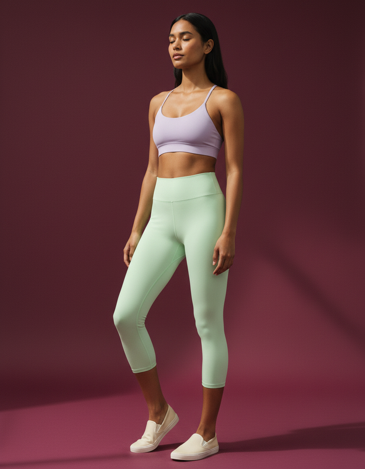 Honeydew Capri Yoga Leggings Capri Yoga Leggings — Dripper