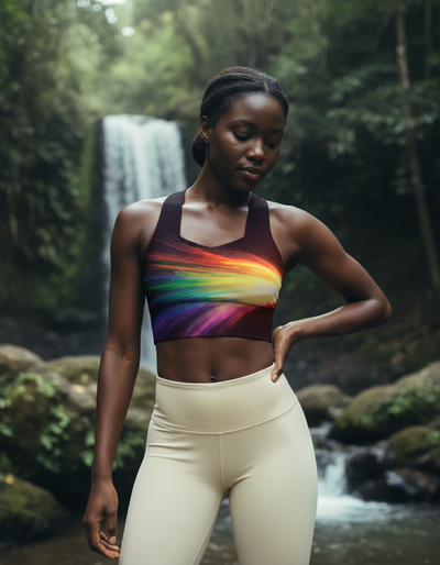 Zodiac Longline Sports Bra longline sports bra