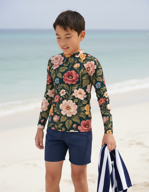 Hot Pink Elysium Youth Rash Guard Youth Rash Guard — Dripper