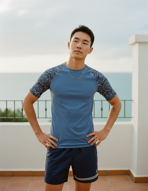 Men's Marina men's short-sleeve rashguards