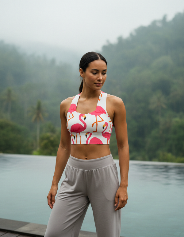 Elysium longline sports bras