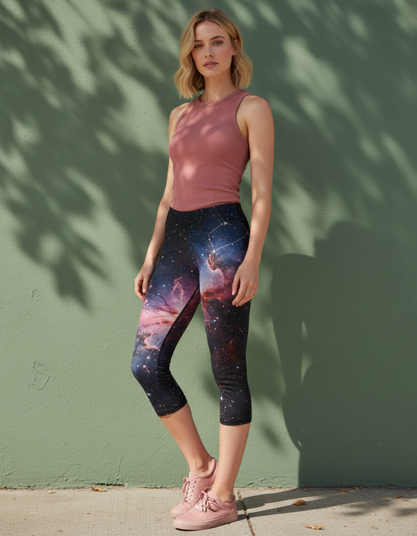 Nebula Capri Leggings Capri Leggings — Dripper