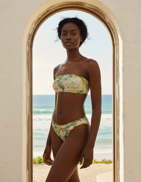 Bouquet Bandeau Bikini Bandeau Bikini — Dripper