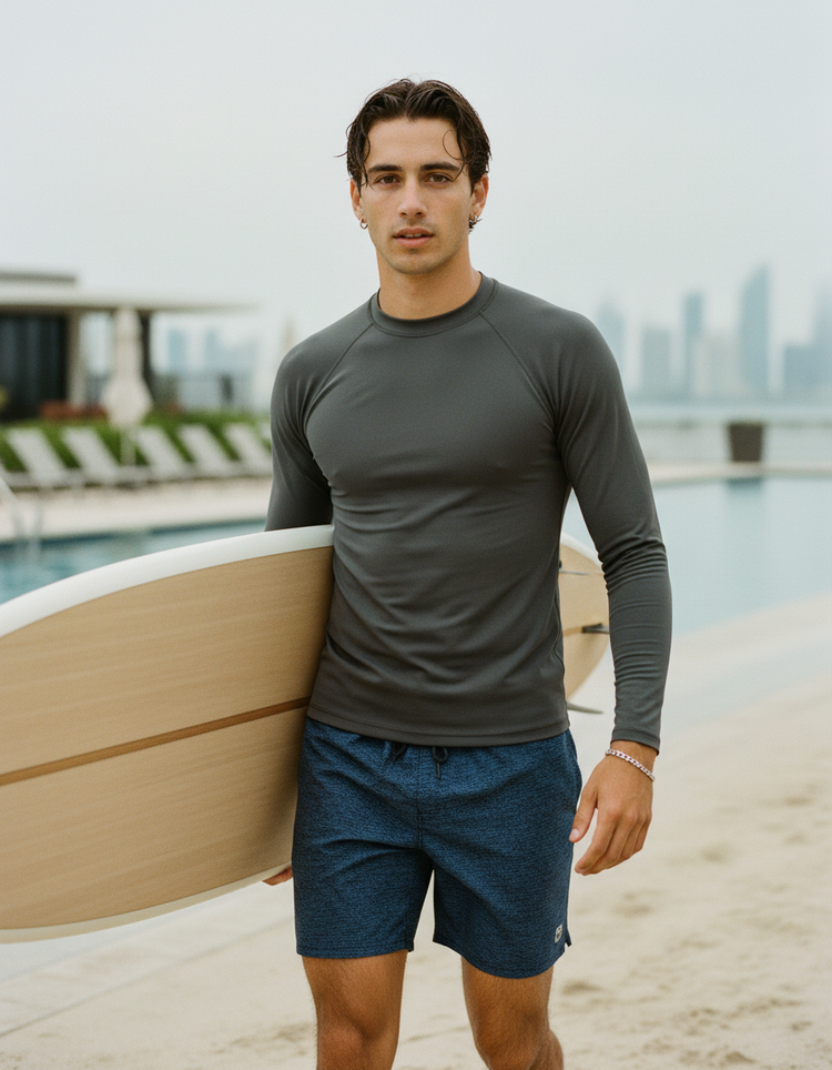Iron Rash Guard Men's Rashguard — Dripper