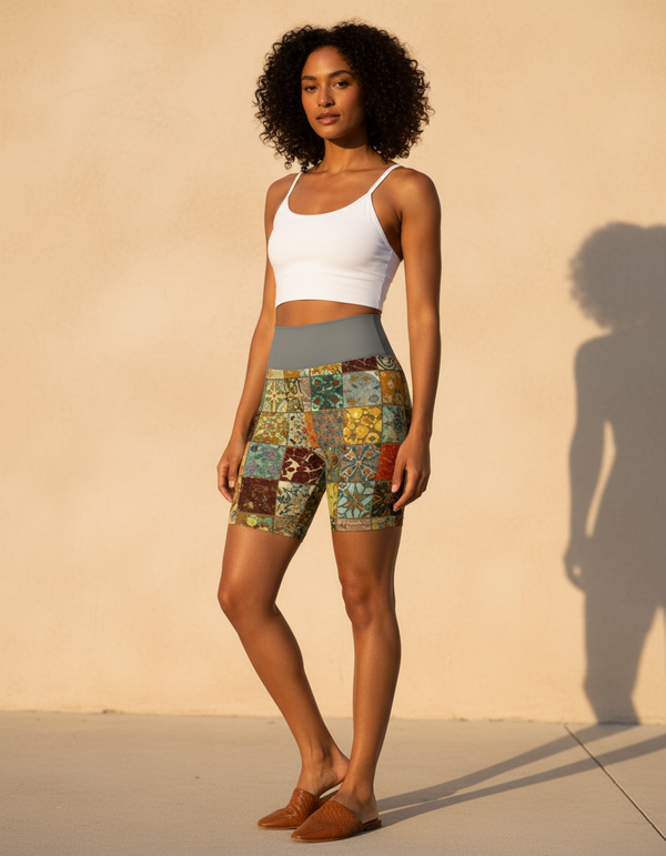 Celeste Yoga Shorts bikini — Dripper