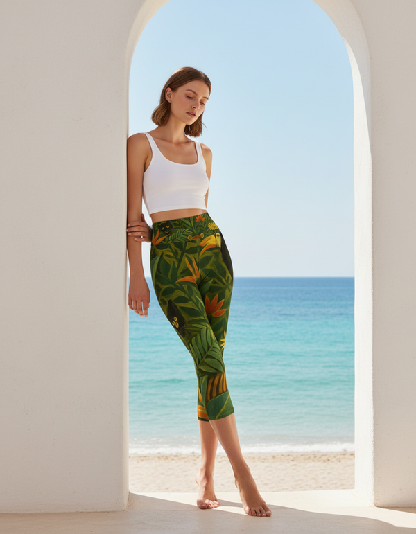 Oasis Capri Yoga Leggings bikini — Dripper