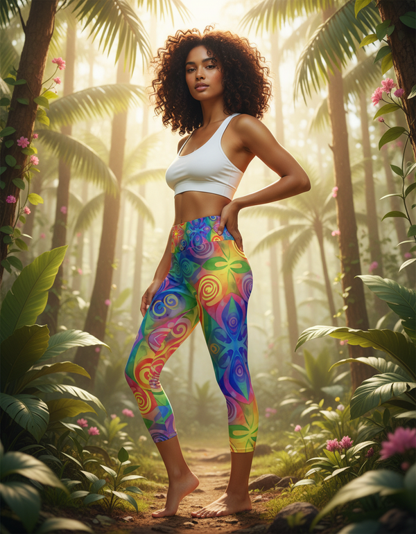 Prism Capri Yoga Leggings bikini — Dripper