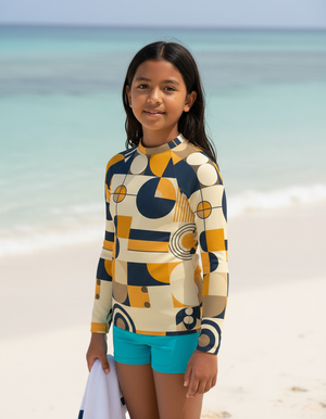 Youth Lemon Yellow Form youth rashguards