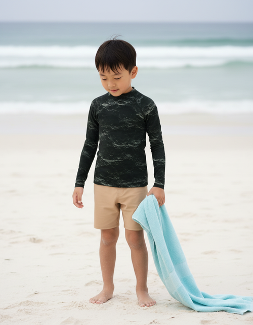 Sycamore Eclipse Kids Rash Guard Kids Rash Guard — Dripper